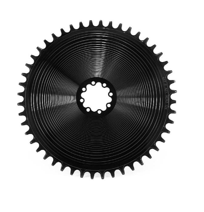 Garbaruk black aero chainring for Sram 8-bolt
